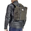 KAPPA 2025\/01 СУМКА БОКОВА \/ SAKWA ( PLECAK ) 17L (CAFE RACER RAMBLER) (WYS. 40 X SZER. 28 X GL. 15CM) КОЛІР OLIWKOWY ТЕМНИЙ - зображення 3