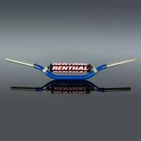 RENTHAL КЕРМО 1,1/8 ЦІЛИЙ (28,6MM) MX TWINWALL 999 РУЧКИ BLUE MCGRATH / SHORT PADDED КОЛІР СИНІЙ Z GABKA