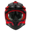 NOX ШОЛОМ CROSS \/ OFFROAD N633 FUSION КОЛІР ЧОРНИЙ MAT\/CZERWONY РОЗМІР 2XL - зображення 2
