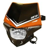 UFO ФАРА STEALTH HOMOLOGOWANA Z KIERUNKAMI СВІТОДІОД  СВІТОДІОД  LED КОЛІР CZARNO-POMARANCZOWY
