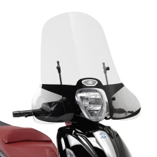 KAPPA СТІКЛО PIAGGIO BEVERLY 125IE-300IE-350 (10-19) 47 X 72 CM PRZEZROCZYSTA - POTRZEBNE КРІПЛЕННЯ A5606AK