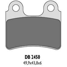 DELTA BRAKING КОЛОДКИ ДИСКОВІ ТОРМОЗНІ KH303 - ZASTEPUJA DB2450QD-D I DB2450MX-D