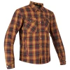 LINDSTRANDS TEXTILE SHIRT KULLBERG SAND\/RUST, 2XL - зображення 1