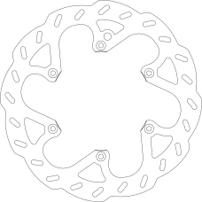 GOLDFREN BRAKEDISC ПЕРЕД HUS 00-,KTM125-525 92- HVA 125-501 14-