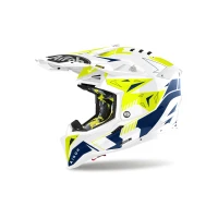 AIROH ШОЛОМ AVIATOR 3 SPIN YELLOW/BLUE S