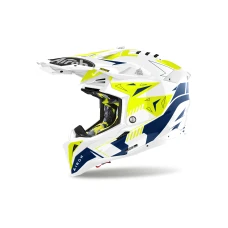 AIROH ШОЛОМ AVIATOR 3 SPIN YELLOW/BLUE S