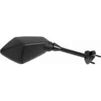 EMGO ДЗЕРКАЛО KAWASAKI EX 650 R NINJA '12-'13 ПРАВА (OEM: 56001-0224) КОЛІР ЧОРНИЙ (УЗОР ОРИГІНАЛУ) (УПРАВЛІННЯ)