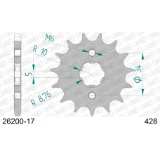 AFAM 2026/04 ШЕСТЕРНЯ ПЕРІД 2037 17 HONDA XLR 125 CBR 125 (+2), CLR 125 (JTF1264.17) (LANC. 428)