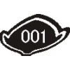 UFO КОМПЛЕКТ КРІПЛЕННЯ (KA03773) + НАПРАВЛЯЮЧА (KA03772) KAWASAKI KXF 250 '06-'08 КОЛІР ЧОРНИЙ - зображення 1