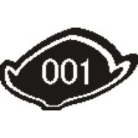UFO КОМПЛЕКТ КРІПЛЕННЯ (KA03773) + НАПРАВЛЯЮЧА (KA03772) KAWASAKI KXF 250 '06-'08 КОЛІР ЧОРНИЙ