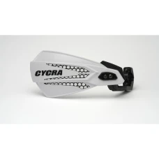 CYCRA НОВИНКА КРИШКИ RAK (МОЛДІНГИ) Z КРІПЛЕННЯМ (22MM/28,6MM) МОДЕЛЬ MX RACE КОЛІР БІЛИЙ