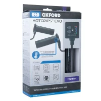 OXFORD ПЕРЕМИКАЧІ С ПІДІГРІВОМ DO МОТОЦИКЛА EVO TOURING Z PANELEM STERUJACYM I TERMOSTATEM DO КЕРМА 22MM ДОВЖИНА 110-120MM (EL)