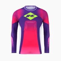 KENNY RACING СОРОЧКА CROSS/ENDURO TRACK BLAST PINK КОЛІР ROZOWY/FIOLETOWY/ZOLTY FLUO РОЗМІР M