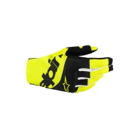 ALPINESTARS GLOVE TECHSTAR BLACK/YELLOW FLUO 2XL