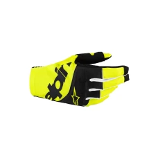 ALPINESTARS GLOVE TECHSTAR BLACK/YELLOW FLUO 2XL