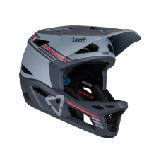 LEATT (НОВИНКА 2023) ШОЛОМ ВЕЛОСИПЕДИ MTB GRAVITY 4.0 V23 HELMET TITANIUM КОЛІР CZARNY/GRAFITOWY РОЗМІР XL (61-62 CM)