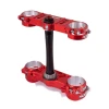 XTRIG ПОЛКИ ПІДВІСКИ ПЕРІД ROCS PRO TRIPLE CLAMPS KTM SX\/SX-F 125\/250\/350\/450 '13-'22; EXC\/EXC-F '14-'23; HUSQVARNA '14-'22; GAS GAS EC\/ECF\/MC\/MCF '21-'23 M12 (OFFSET 20MM-22MM) КОЛІР ЧЕРВОНИЙ - зображення 2