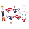 BLACKBIRD КОМПЛЕКТ НАЛІПОК (OKLEIN) HONDA CRF 250R '25; CRF 450R '25-'26 REPLICA TEAM HRC 25 HONDA - зображення 2