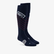 100 ПРОЦЕНТ SKARPETY HI SIDE THIN MX SOCKS NAVY КОЛІР СИНІЙ РОЗМІР /XL