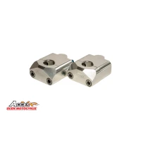 ACCEL КРІПЛЕННЯ/ПІДЙОМНИКИ КЕРМА (DOL-22,2/GORA- 28,6MM) WYS. 35MM КОЛІР СРІБНИЙ (BM-09SV22/22)