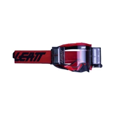 LEATT (2022/2023) ОКУЛЯРИ VELOCITY 5.5 ROLL-OFF GOGGLE RED ЧИСТИЙ 83% - КОЛІР ЧЕРВОНИЙ/ЧОРНИЙ ХВІРТКА PRZEZROCZYSTA