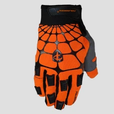 POLEDNIK (НОВИНКА) РУКАВИЦІ / РУКАВИЦІ CROSS МОДЕЛЬ WEB MX КОЛІР ЧОРНИЙ/ПОМАРАНЧЕВИЙ FLUO РОЗМІР L