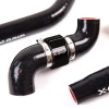 X-GRIP SILIKONOWE WEZE\/PRZEWODY РАДІАТОРА KTM 250-300,EXC TBI,XC-W TBI '24-, SX,XC '23-, HUSQVARNA 250-300,TE '24-, TC,TX,23-, GASGAS 250-300,EC,MC,EX '24- КОЛІР ЧОРНИЙ - зображення 2