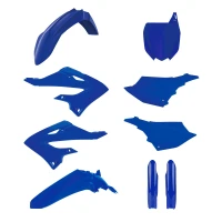POLISPORT КОМПЛЕКТ ПЛАСТІКОВ (ПОВНИЙ KIT) YAMAHA YZ 125/250 '22-'26 W КОМПЛЕКТІ TABLICA ПЕРІД (8666000007) I КРИШКИ AMORTYZAROROW (8352000002) КОЛІР СИНІЙ OEM