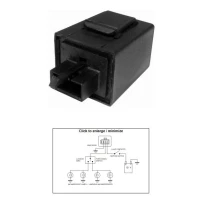 DZE ВИКЛЮЧАТЕЛЬ ПОВОРОТІВ YAMAHA XJ 600 '92-'96; YZF 750 '94; TDM 850 '92-'93; FZR 1000 '91-'93; GTS 1000 '93-'94 (3YA-83350-00)