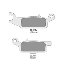 DELTA BRAKING КОЛОДКИ ДИСКОВІ ТОРМОЗНІ KH446 YAMAHA YFM 550 GRIZZLY '11-14, YFM 700 GRIZZLY '07-18 ПРАВАЯ ЗАД - ZASTEPUJA DB2158MX-D І DB2158QD-D