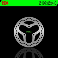 NG ДИСК ТОРМОЗНИЙ ЗАД CAN-AM 450DS '08-'14 (197X4) (3X10,5MM)