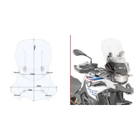 GIVI SPECIFIC ВІДПОВІДНИЙ KIT FOR D5127S, D5127ST, AF5127 BMW F 750 GS (18-23)