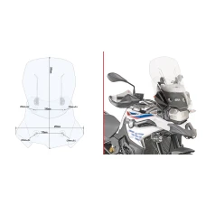 GIVI SPECIFIC ВІДПОВІДНИЙ KIT FOR D5127S, D5127ST, AF5127 BMW F 750 GS (18-23)
