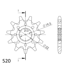 SUPERSPROX / JT ПЕРІД SPROCKET 1439.11