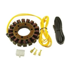 ELECTREX UZWOJENIE ГЕНЕРАТОР (STATOR) YAMAHA XV250 '88-'11, XT 600E '95-'02, XTZ660 '91-'98, SUZUKI LTF250/300, VZ800 '97-'04, KAWASAKI ZZR600, GPX