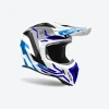 AIROH НОВИНКА ШОЛОМ CROSS \/ ENDURO \/ ATV \/ QUAD AVIATOR ACE 2 GROUND BLUE GLOSS КОЛІР SZARY\/BIALY\/NIEBIESKI РОЗМІР L - зображення 2