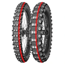 MITAS ШИНА 90/90-14 TERRA FORCE-MX MH PITCROSS MEDIUM HARD (ЧЕРВОНИЙ РЕМІНЬ) TT 46M NHS ПЕРІД DOT 2024 (DOT:XJDC) (460055) (ZAMIENNIK:70000362)