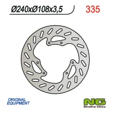 NG ДИСК ТОРМОЗНИЙ ПЕРІД DERBI 50 SENDA R/R-RACER/X-TREME/X-RACE '00-'09 (240X108X3,5)