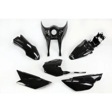 UFO ПЛАСТИК KIT 5-PARTS ЧОРНИЙ 001 KLX110 2010 ГОД-