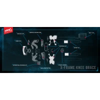 LEATT КОЛІНО ЧАШКУ X-FRAME ЛІВА XXL