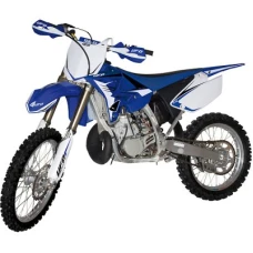 UFO КАРТИ ЗАД YAMAHA YZ 125/250 '02-'14 RESTYLING КОЛІР БІЛИЙ