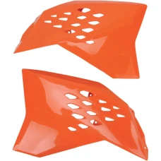 UFO КРИШКИ РАДІАТОРА KTM SX '07-'08, EXC '08 КОЛІР КОЛІР ПОМАРАНЧ = KT04016127