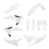 POLISPORT КОМПЛЕКТ ПЛАСТІКОВ (ПОВНИЙ KIT) KTM EXC\/EXC-F\/XC-W\/XC-WF TBI '26 W КОМПЛЕКТІ ЗАХИСТ ФАРИ І КРИШКИ АМОРТИЗАТОРІВ КОЛІР БІЛИЙ - зображення 2