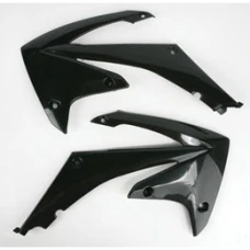 UFO КРИШКИ РАДІАТОРА KTM SX/SXF '11-'12, EXC '12-'13 КОЛІР ЧОРНИЙ