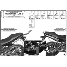 KAPPA СТЕЛАЖ ПІД СУМКИ (МІШКИ) БІК KAWASAKI ER-6N 05 - 08