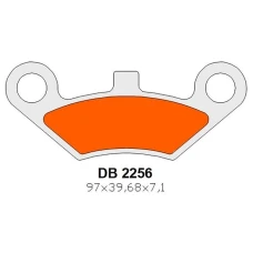 DELTA BRAKING КОЛОДКИ ДИСКОВІ ТОРМОЗНІ KH453 ПЕРІД CF MOTO CF 500/625/800 TERRALANDER '11-'15