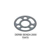 TEC-X ЗАДНЬОЇ SPROCKET, 65 ЗУБІВ (420), Ø105MM, APRILIA, DERBI, DRAC, RIEJU, YAMAHA
