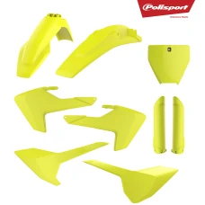 POLISPORT ПЛАСТИК KIT TC125/250, FC250/350/450 16-18 FLO ЖОВТИЙ (1)