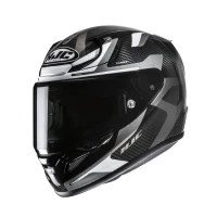 HJC ШОЛОМ RPHA 12 КАРБОНОВОГО XENTRA BLACK/WHITE/GRAY MC5, L