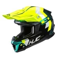 МОТОШОЛОМ SHOT HJC C50 PRIMAL, КОЛІР ЗЕЛЕНИЙ/НЕОНОВО ЖОВТИЙ MC4, РОЗМІР S